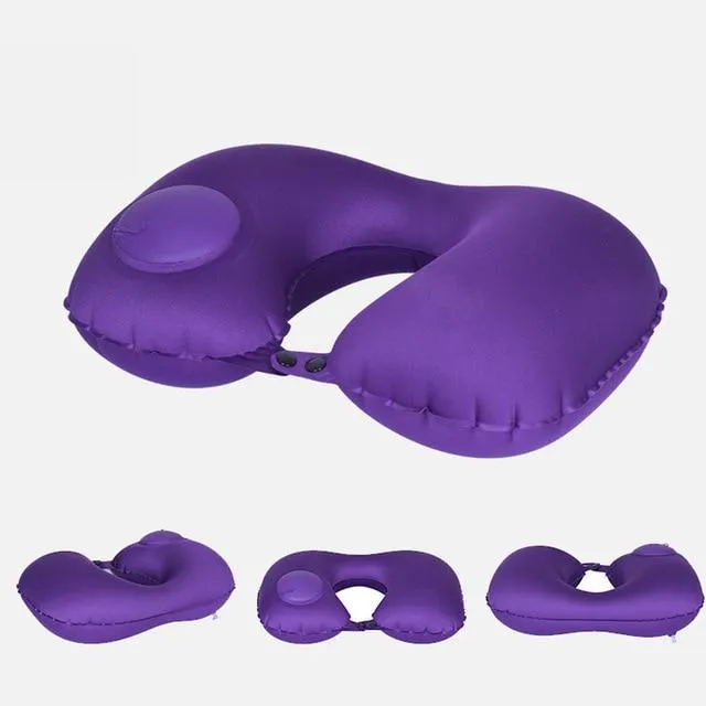 Multi-functional Inflatable Neck Pillow