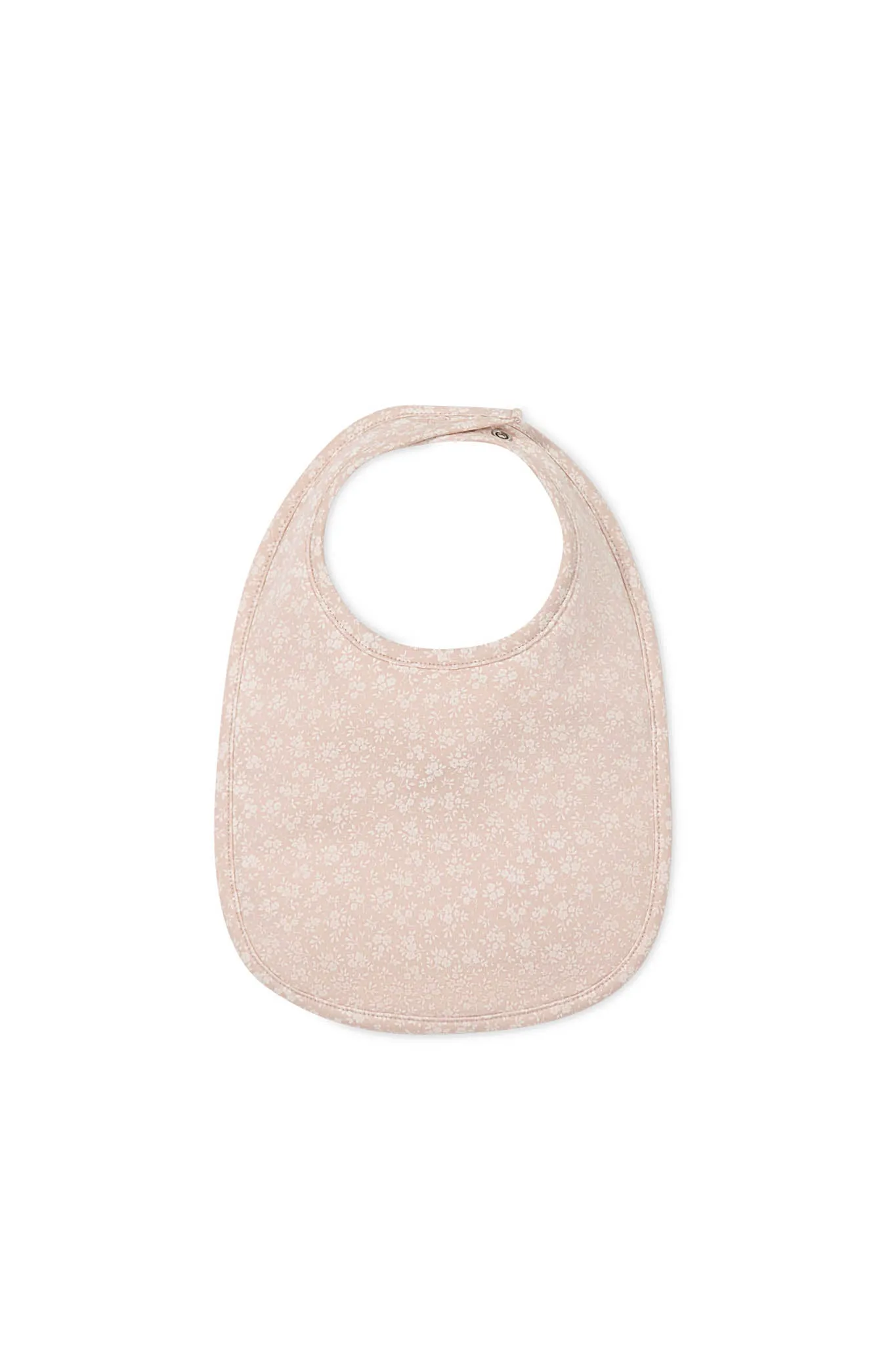 Organic Cotton Bib - Rosalie Field Rose