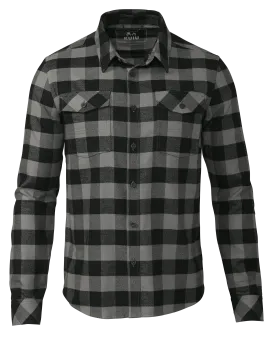 Outlet Field Flannel Shirt | Gunmetal Buffalo Check