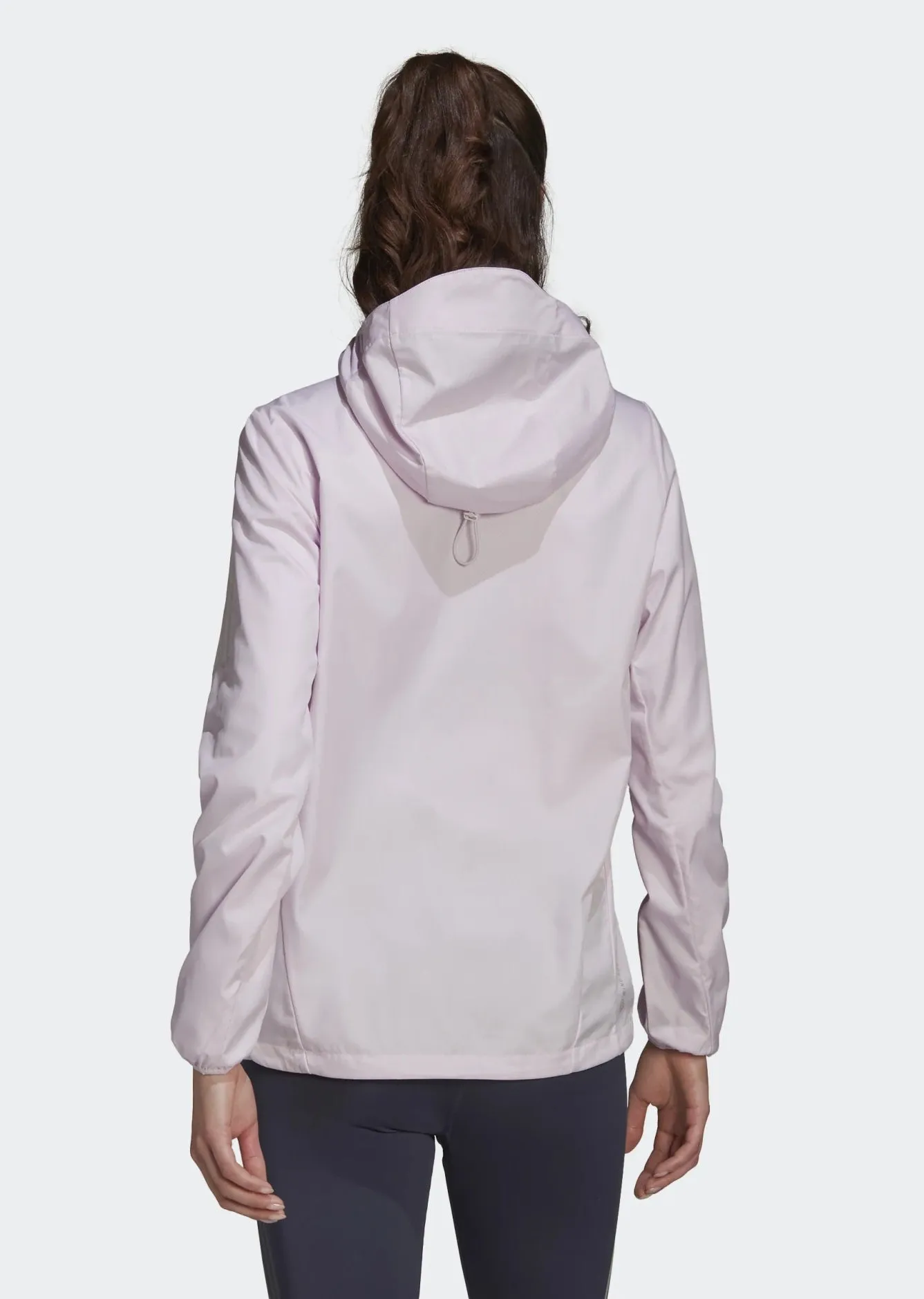 Own the Run Hooded Running Windbreaker HB9370