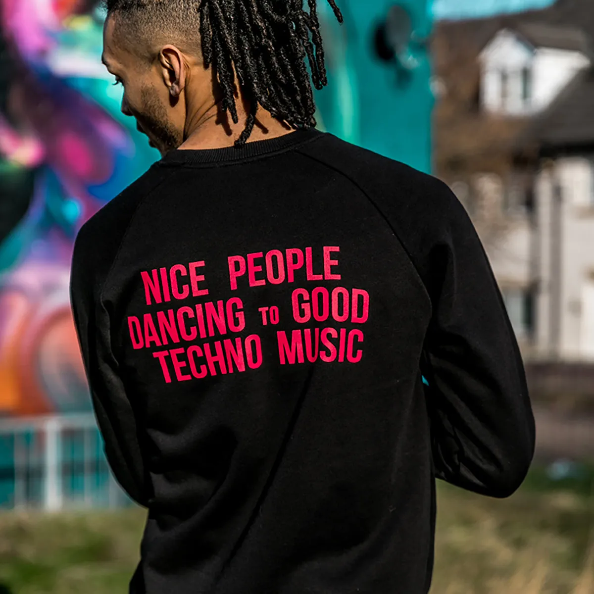 Peoples Techno - Sweatshirt - Black