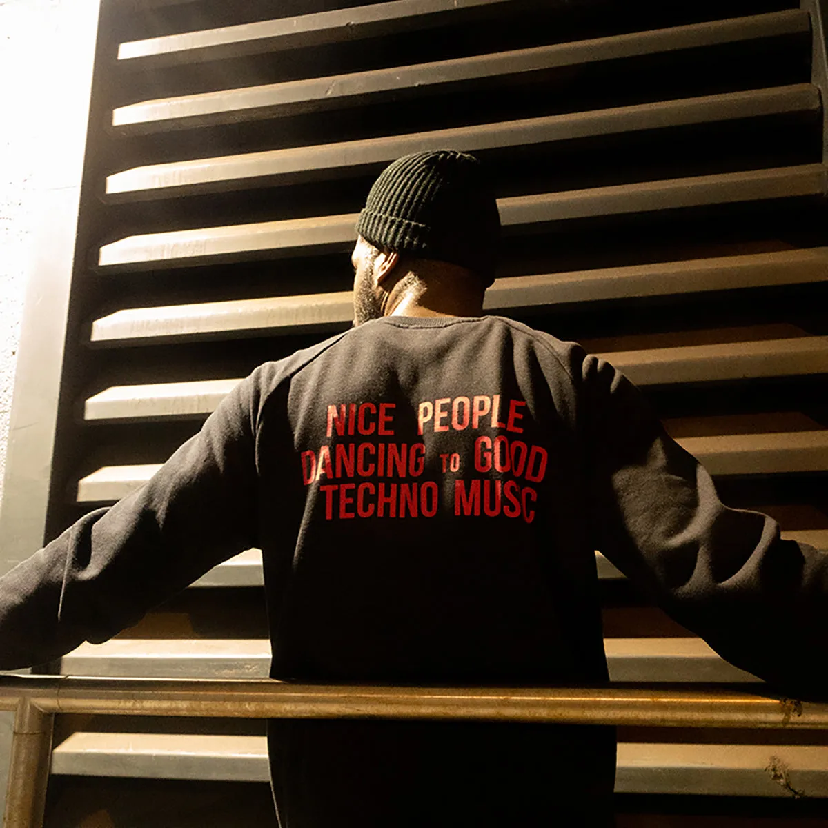 Peoples Techno - Sweatshirt - Black