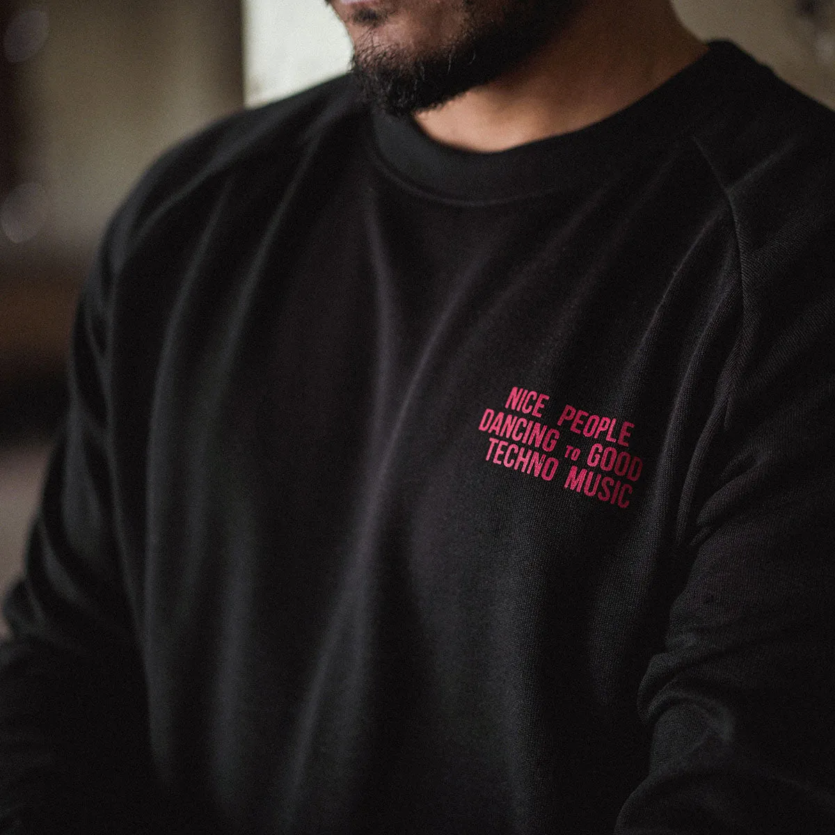 Peoples Techno - Sweatshirt - Black