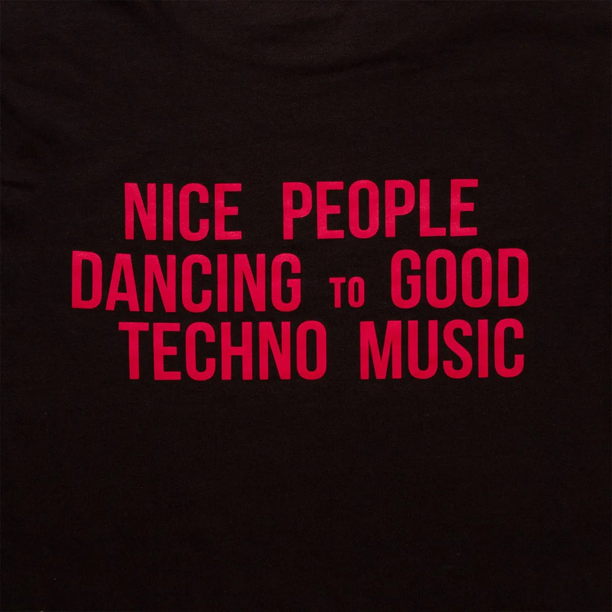 Peoples Techno - Sweatshirt - Black