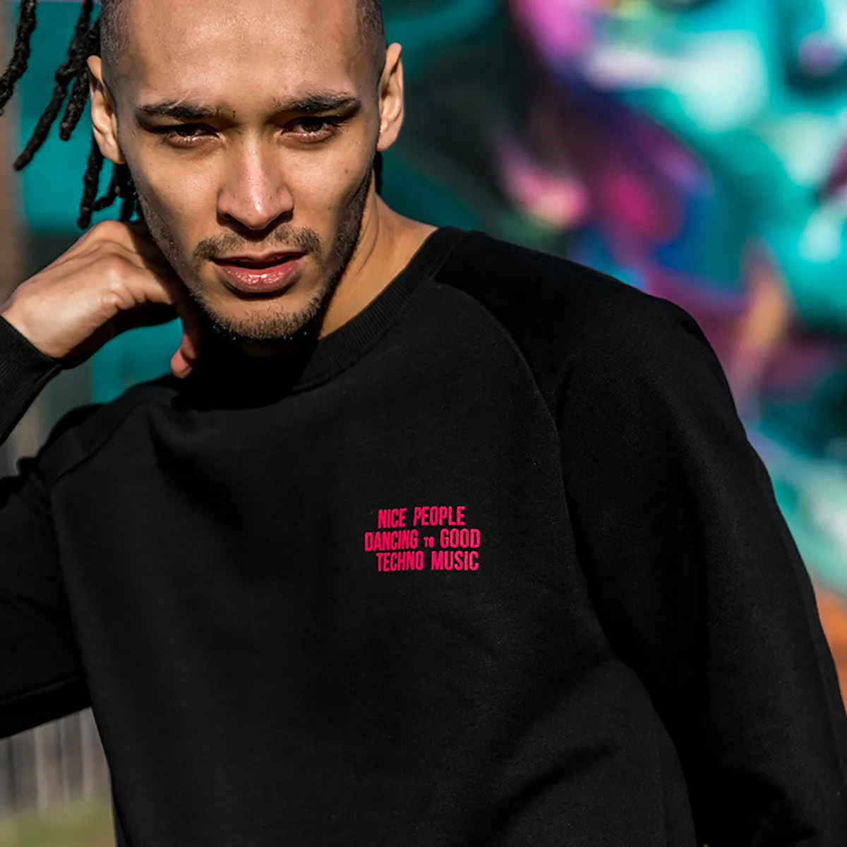 Peoples Techno - Sweatshirt - Black