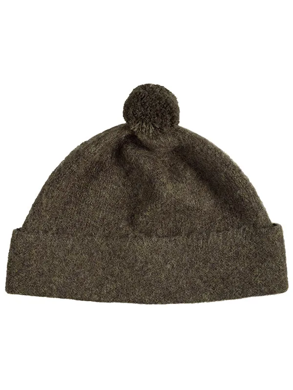 Plain Shetland Hat Brandy