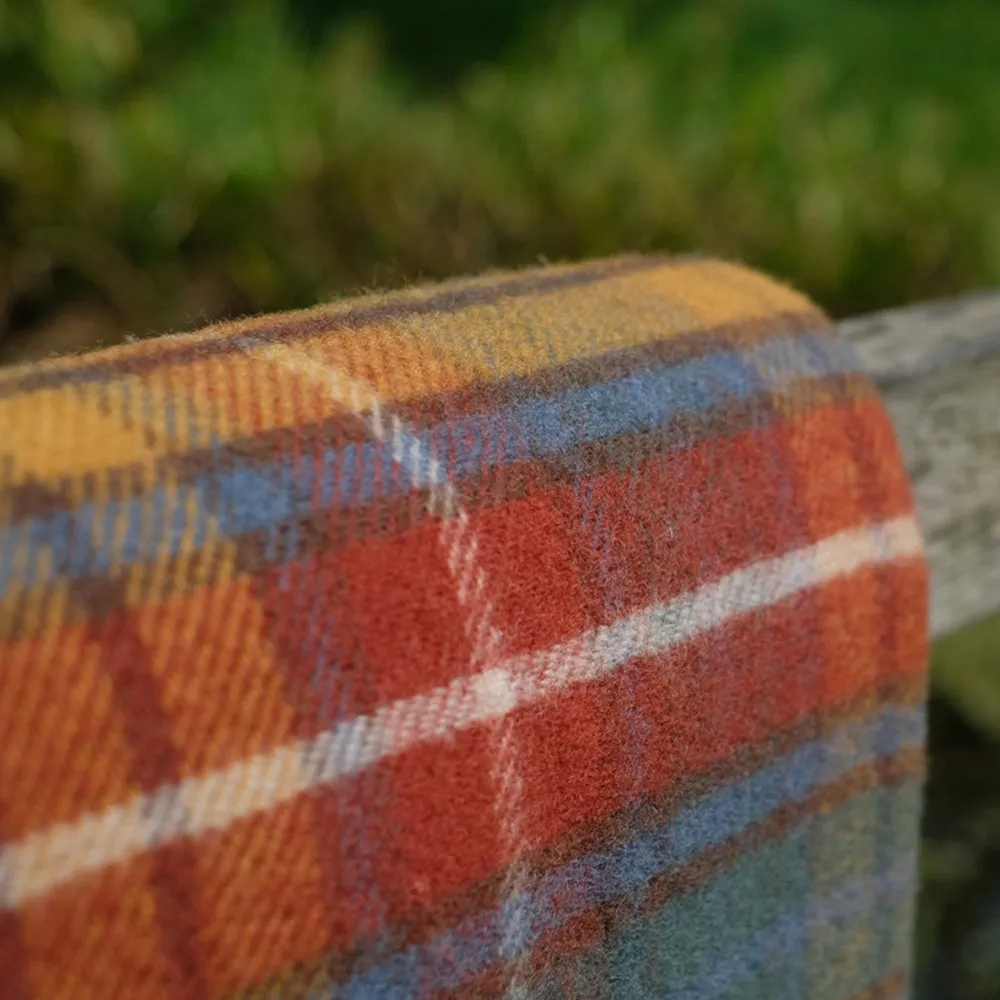 Pure Wool Blanket in Ancient Buchanan Tartan