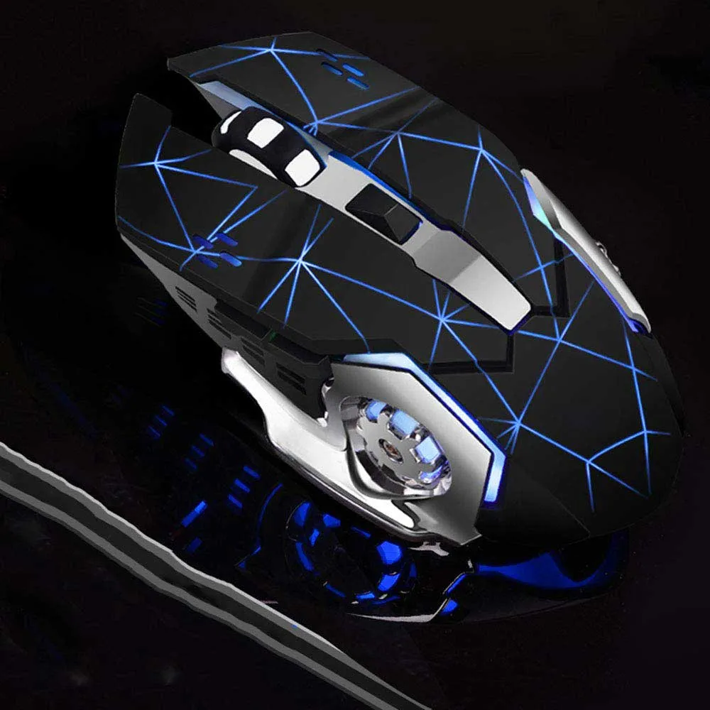 Rechargeable Wireless Mouse-Starry Black