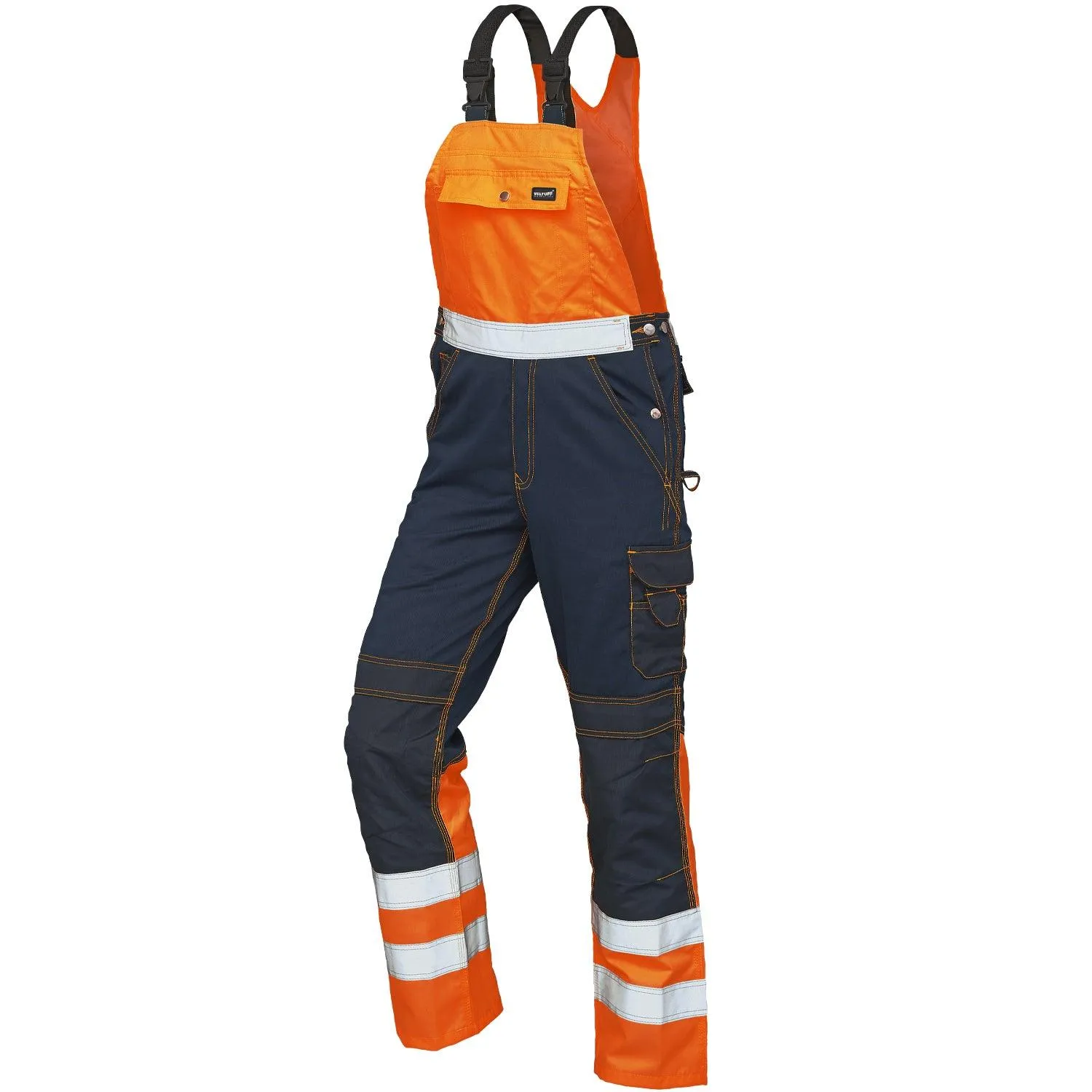 Reflex Hi-Vis Bib & Brace Overalls