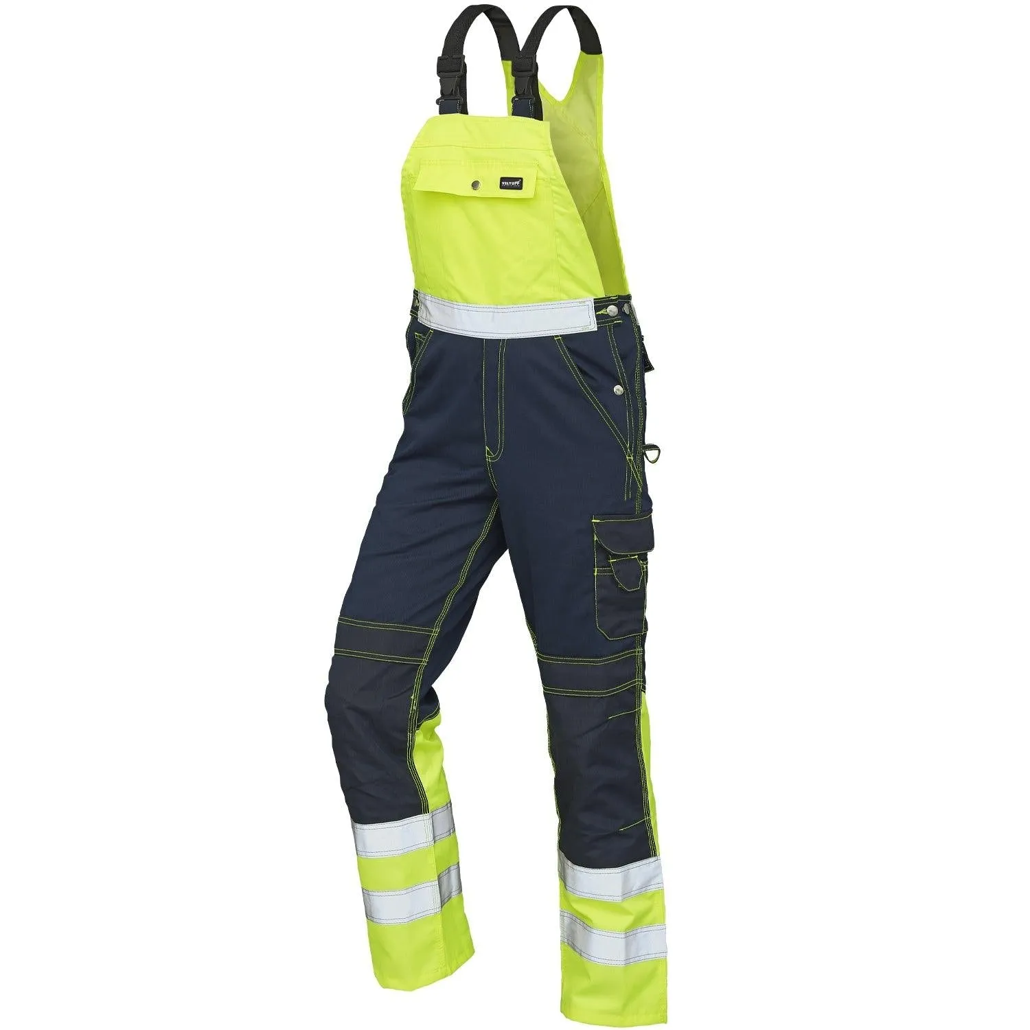 Reflex Hi-Vis Bib & Brace Overalls