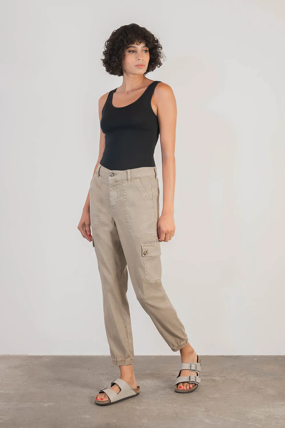 Sadie Linen Cargo Pants