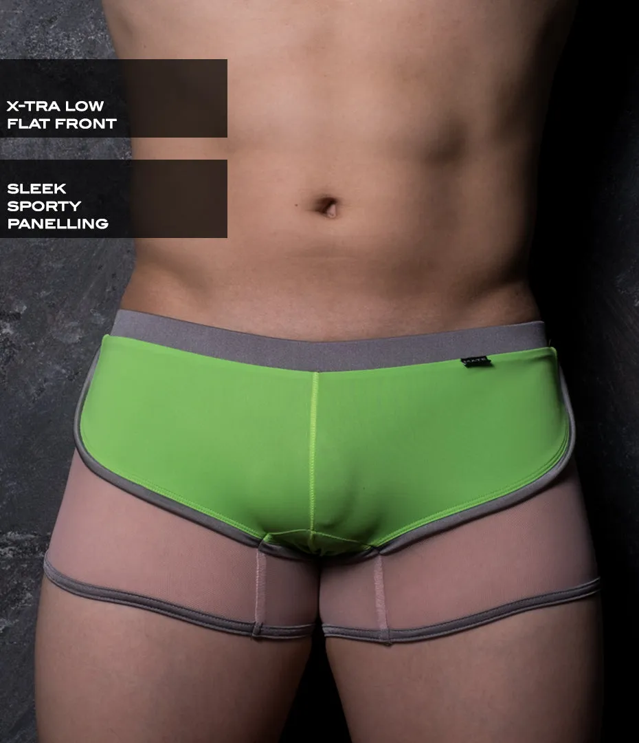 Sexy Mens Swimwear Mini Tights - Ryu Sook IV (X-tra Low Flat Front)