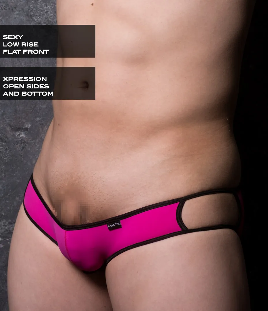 Sexy Men's Swimwear Xpression Mini Swim Squarecut - Ran Kwang VII (Flat Front / Reduced Sides)