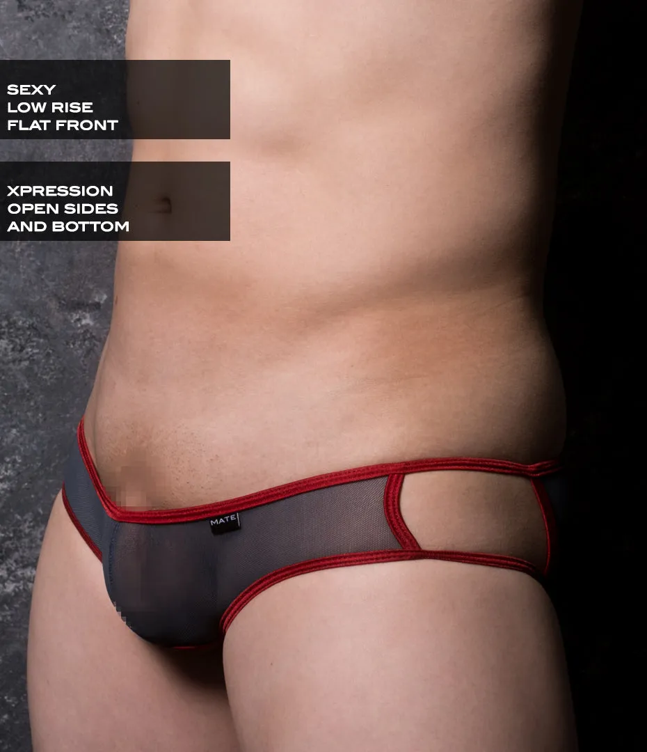 Sexy Men's Swimwear Xpression Mini Swim Squarecut - Ran Kwang VII (Flat Front / Reduced Sides)