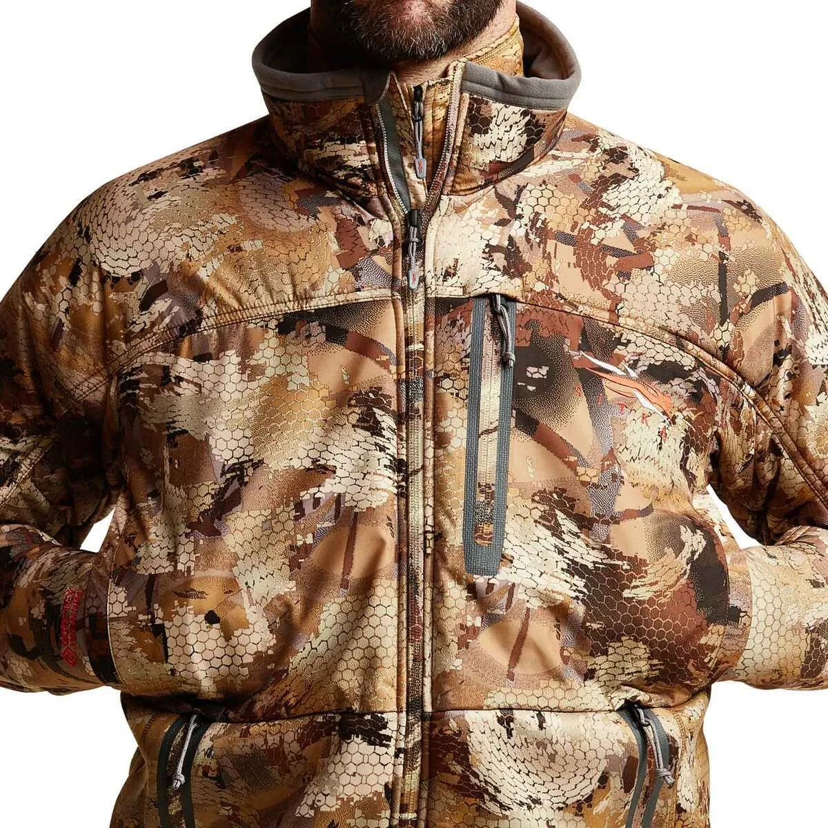 Sitka Duck Oven Jacket Optifade Waterfowl Marsh