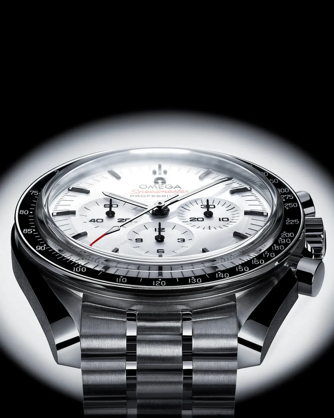 Speedmaster Moonwatch White Dial Chronograph