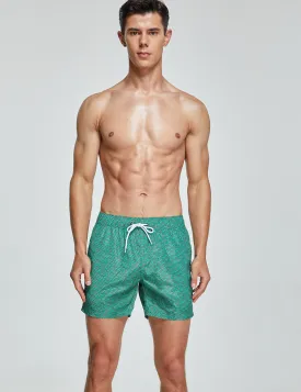 Swim Shorts 231302 with Quick-Dry in Green