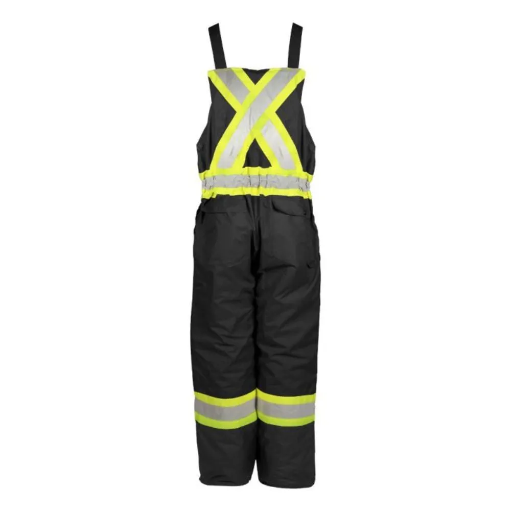 Terra Hi-Vis Men's Insulated Bib Work Overall 116507 - Black