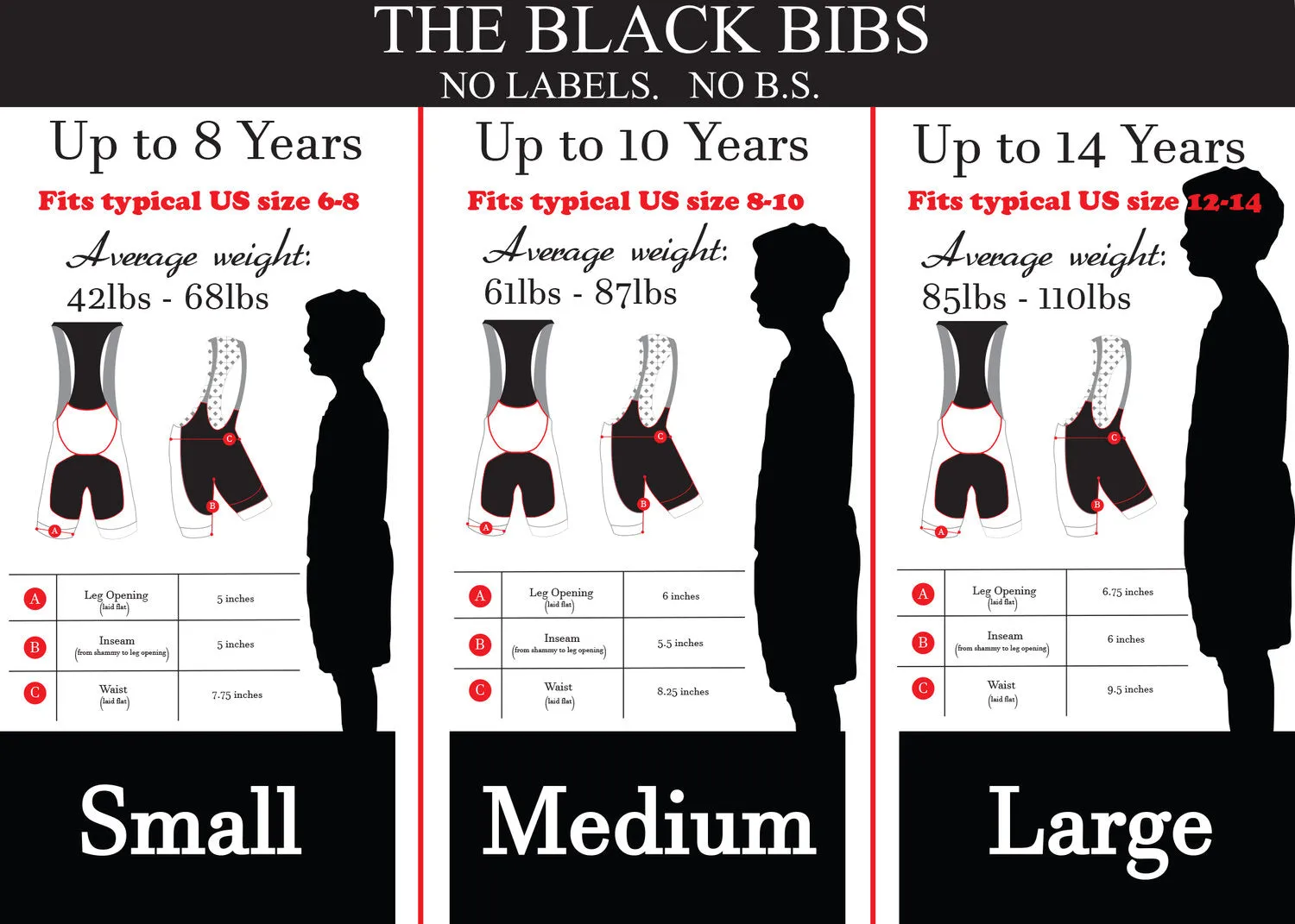 The Black Bibs for Kids