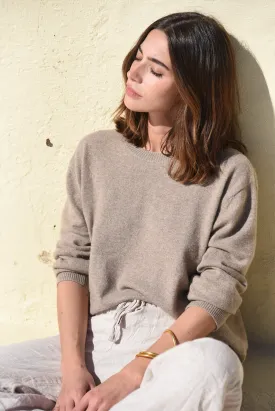 The Cashmere Cove Crew Neck // Rye