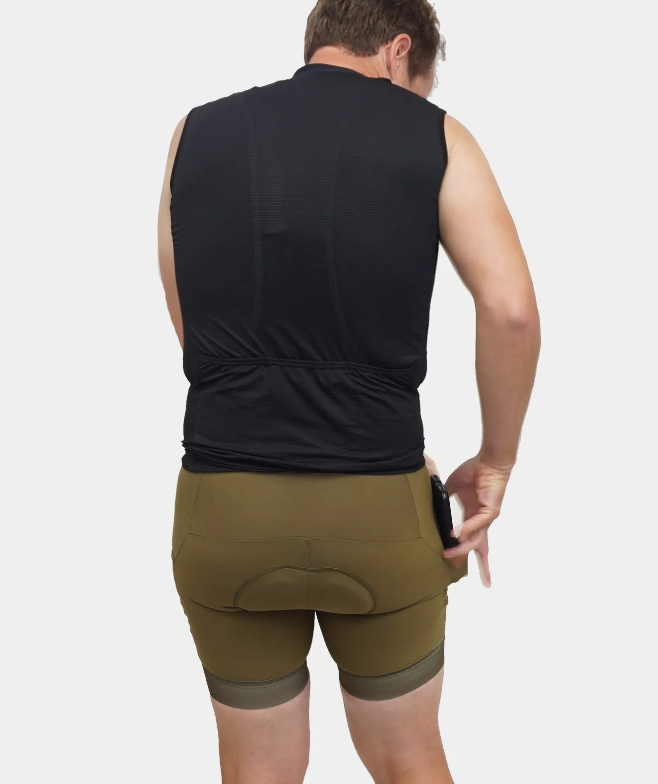 The Olive Adventure Bibs Short Inseam