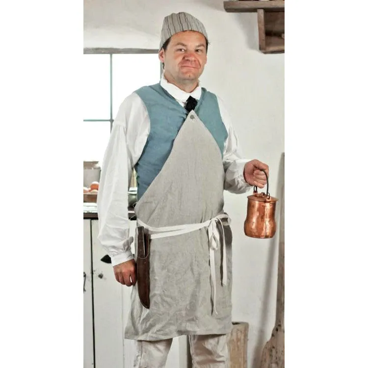 Tradesman's Apron in Natural Linen