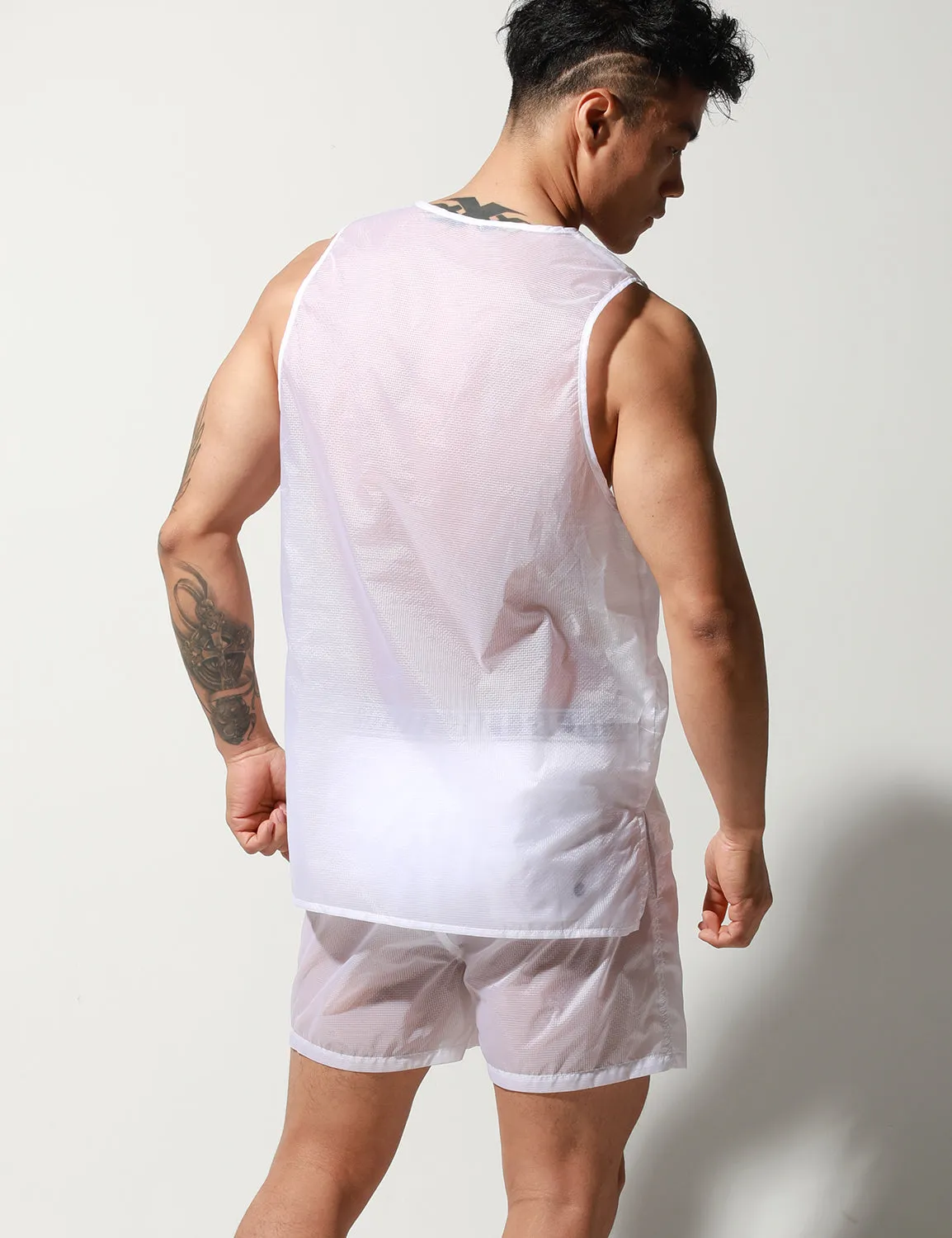 Translucent Tank Top or Shorts